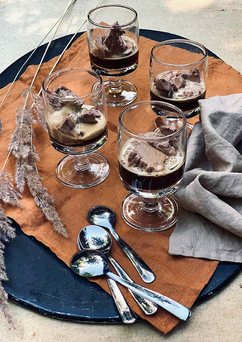 Hazelnut-Chocolate Affogato