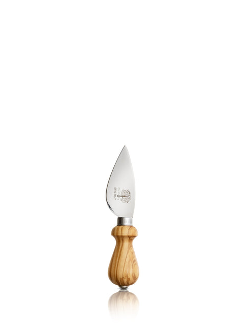 Parmesan knife with olive wood handle