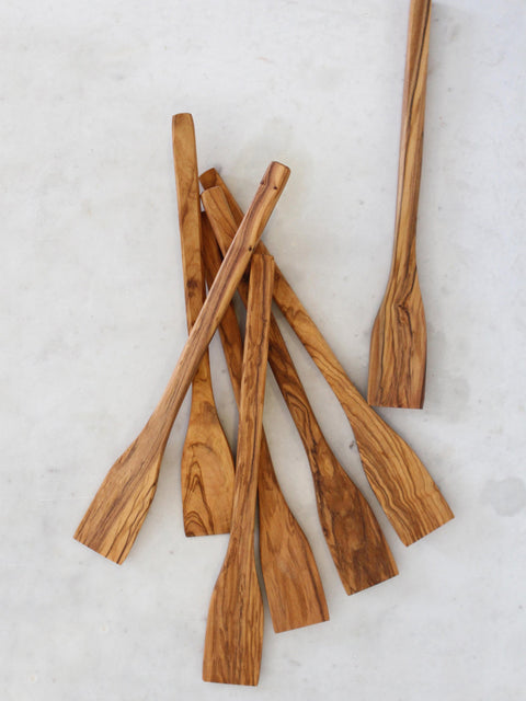 Olive wood spatula