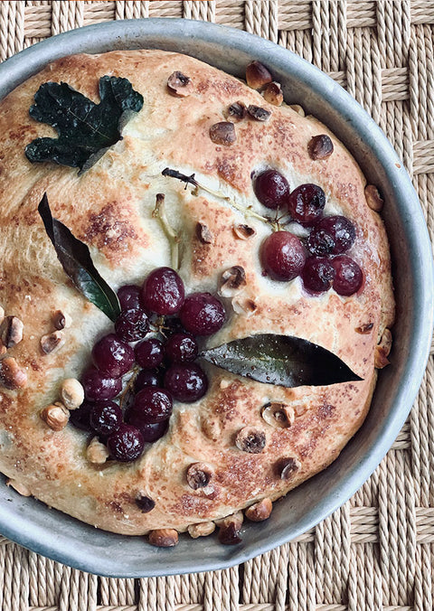 Foccacia with olives