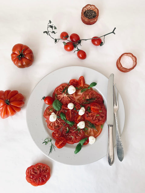 Tomato Mozzarella with a Truffle Twist