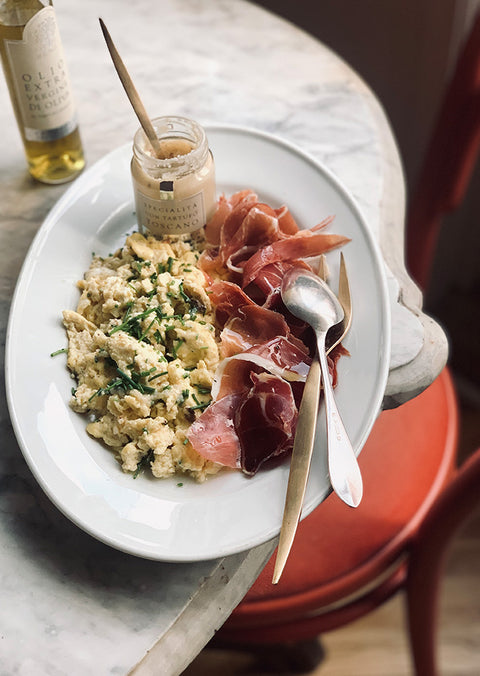 Scrambled Eggs with Truffle Butter