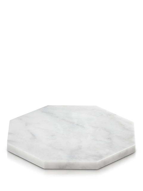 Carrara Marble Dish, Octagon